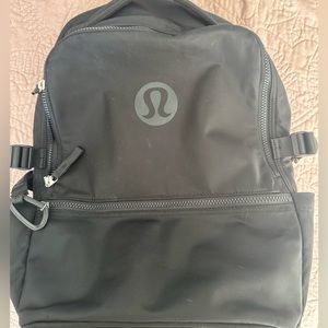 lululemon New Crew Backpack 22L - BLACK